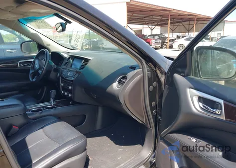 2015 Nissan Pathfinder Sl из США, поврежденный, VIN 5N1AR2MN0FC716850